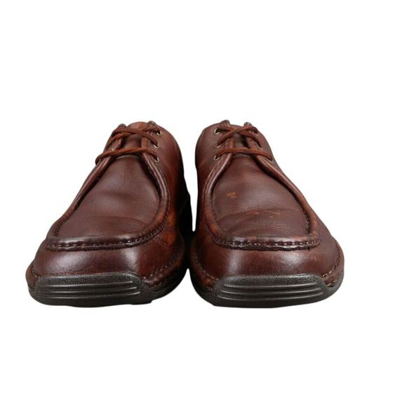 Red Wing Shoes Mens 11 Casual Chukka Derby Moc Leather Brown Comfort Lace Up EE main image 7